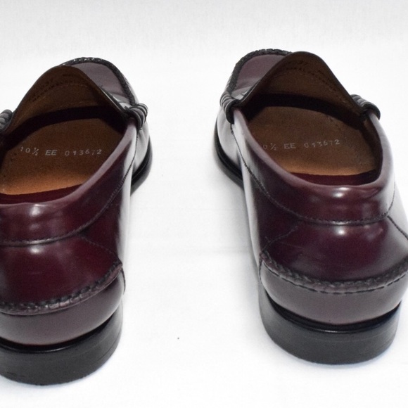 LL Bean Penny Loafers Dress Shoes Men’s 10 1/2 - Picture 3 of 6